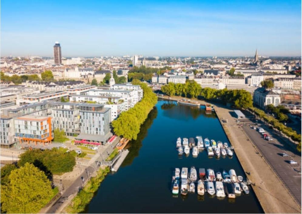 La Cite Des Coeurs Lu Parking Inclus Apartment Nantes Bagian luar foto
